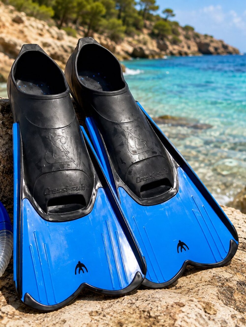 Cressi-Sub Rondine Light Swim Fins Snorkeling Scuba Diving Fins